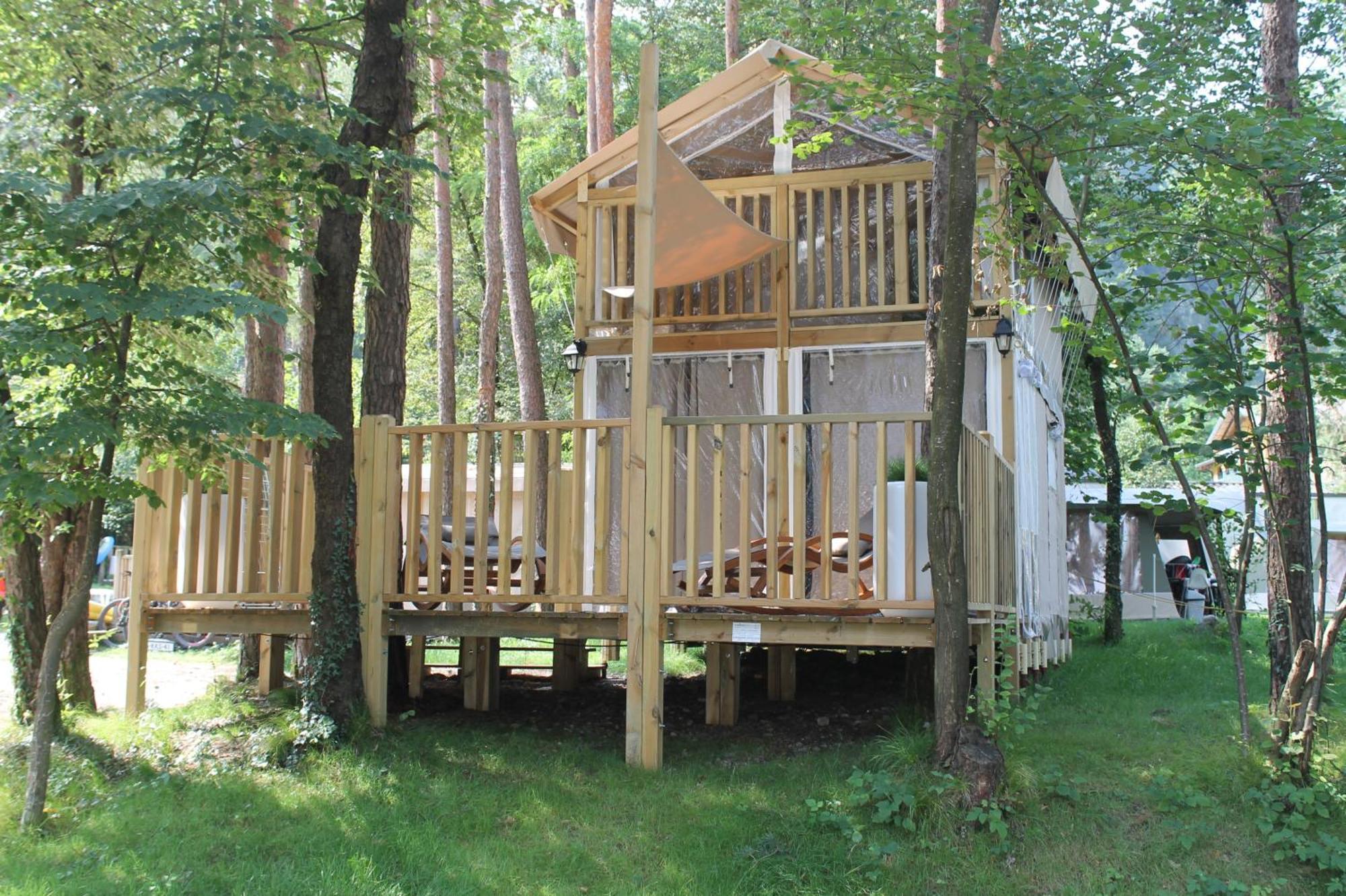 Sportcamping & Glamping Resort Rio Vantone Crone Exteriér fotografie